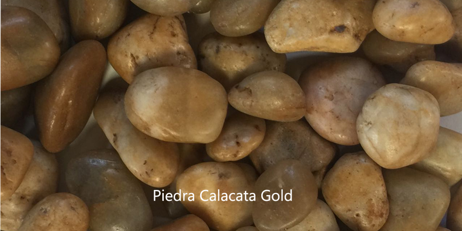 Piedras para Jardines Calacata Gold