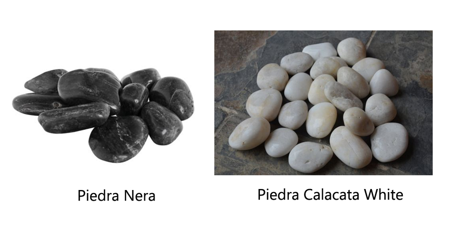 Piedras para Jardines Nera Calacata White