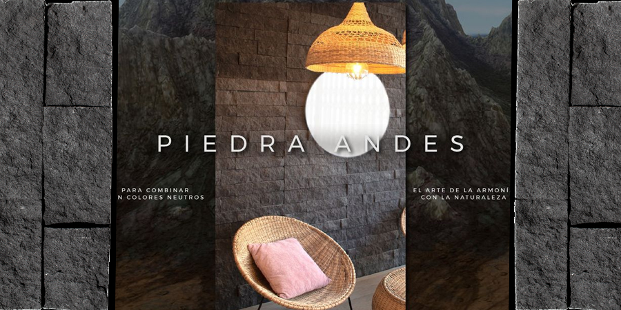 Piedra Andes revestmiento de paredes