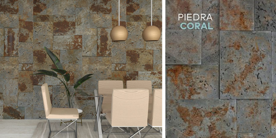 Piedra Coral para comedor